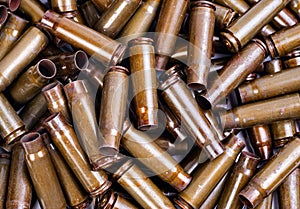 Texture of spent cartridges Kalashnikov