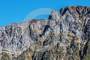 Texture of a stone cliff as a backdrop