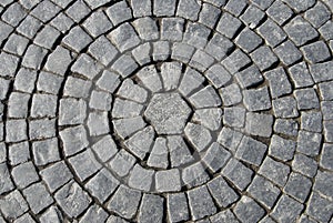 Texture of Stone Pavement