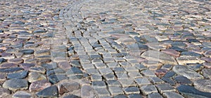 Texture of stone pavement tiles cobblestones bricks background