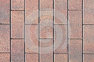 Texture of stone paving. Paved footpath. Abstract background