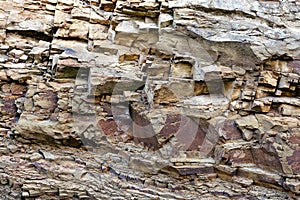 Texture with a stone sandstone.