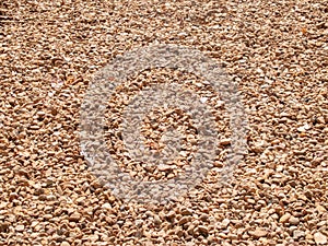 The texture of stone used for background images, Surface of stone brown color and selective focus photo