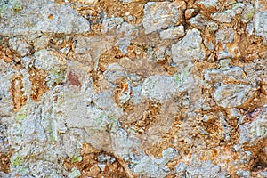 The texture of the stone wall. Background texture of the stone wall of the old building. Stone wall as background or texture