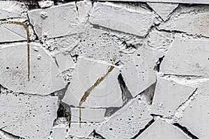 Texture of stone wall covering