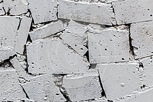 Texture of stone wall covering