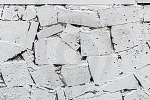 Texture of stone wall covering