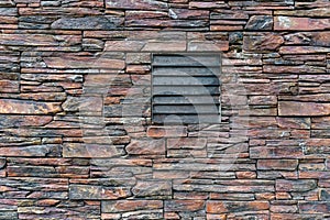 Old castle wall. Stone wall