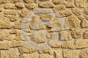 Texture of a stone wall. Old castle stone wall texture background. Stone wall as a background or texture. Part of a stone wall,