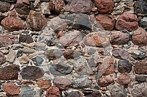 Texture of a stone wall. Stone wall as a background or texture.