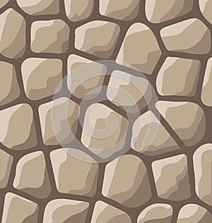 Texture of stones in brown colors