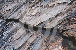 Texture of strange boulder rocks