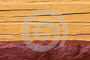 Texture and structure of the plaster