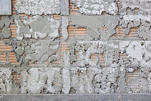 Texture of uneven cement wall