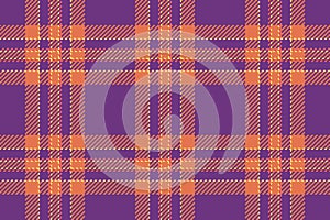 Texture vector fabric of background tartan pattern with a seamless check plaid textile