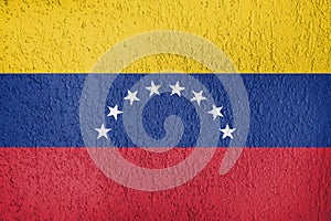 The texture of Venezuela flag.