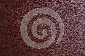 Texture of vintage leather book cover with brown pattern