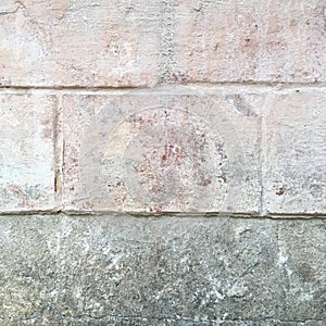 Texture wall covered by old whitewash. Macro shot.