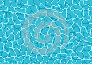 Texture of water surface. Seamless pattern.