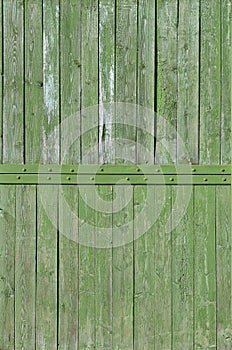 The texture of weathered wooden wall