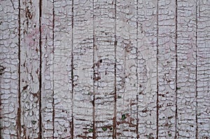 The texture of weathered wooden wall