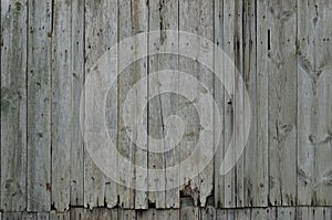 The texture of weathered wooden wall