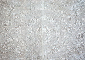 Texture, of white art tissue paper background