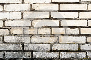 The texture of the white and gray brick walls. Colorful brick walls.