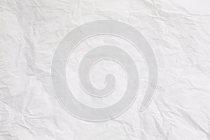 A texture of white paper is crumpled. Background design for various purposes