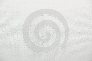 Texture of white primed canvas
