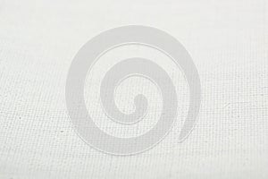 Texture of white primed canvas