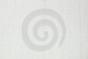 Texture of white primed canvas
