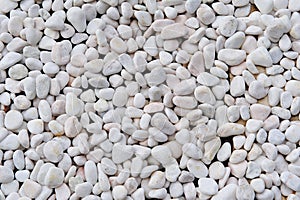 Texture of white stones