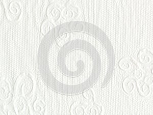 Texture of white tissue paper, background or texture.