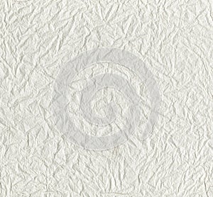 Texture of white tissue paper, background or texture. White textured WC crumpled paper with a wavy pattern.