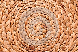 Texture of wicker basket