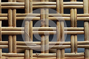 Texture of wicker basket