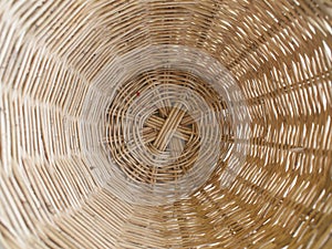 Texture of wicker basket