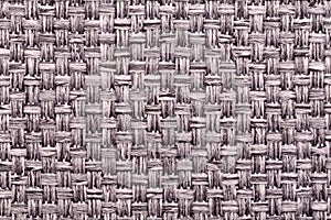 Texture of wicker fabric background.