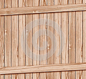 Texture of wood box with space