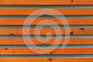 Texture of a wooden blockhouse made of logs.