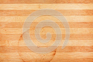 Texture of wooden chopping board as background