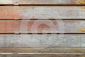 Texture of wooden rail fence. Old wood panels