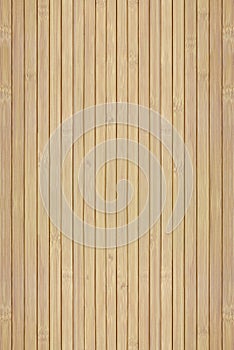 Texture of the wooden slats of bamboo