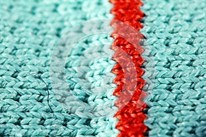 Texture of wool fabric weave