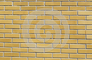 Texture of yellow brickwork