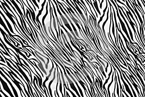 Texture of zebra style fabric