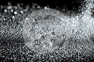 Textured abstract background Glitter Silver