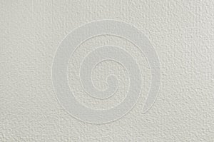 Textured aquarelle paper, natural texture background, horizontal grey copy space pattern