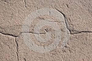 Textured background of an adobe wall